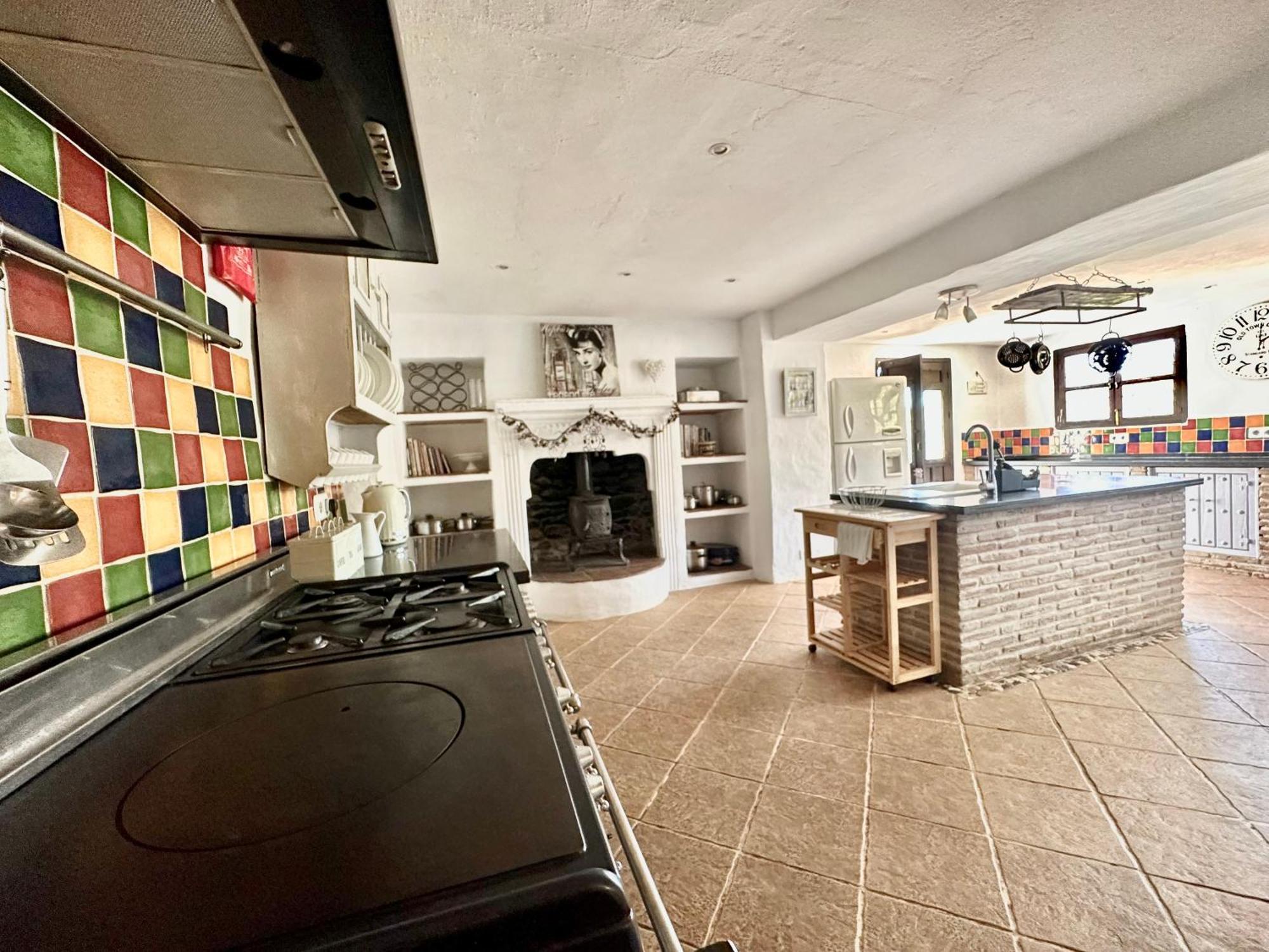 Cortijo Cuscurro Villa Riogordo Exterior photo